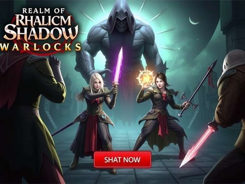 Realm Of Shadow Warlocks Combat Scene