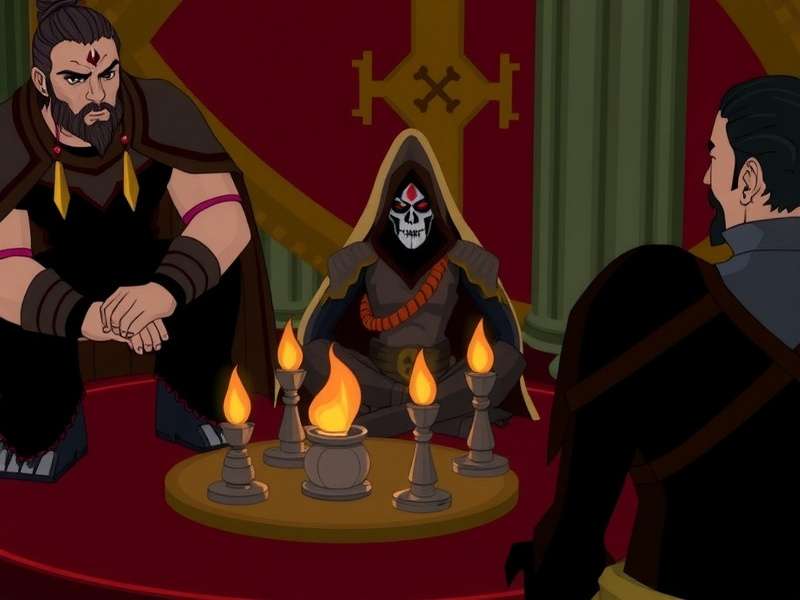 Indian Guild Meeting in Realm Of Shadow Warlocks